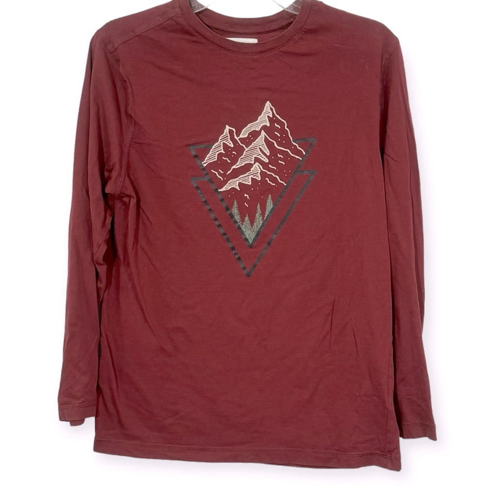 Roundtree & Yorke Outdoor Men’s Long‎ Sleeve T-shirt Size S